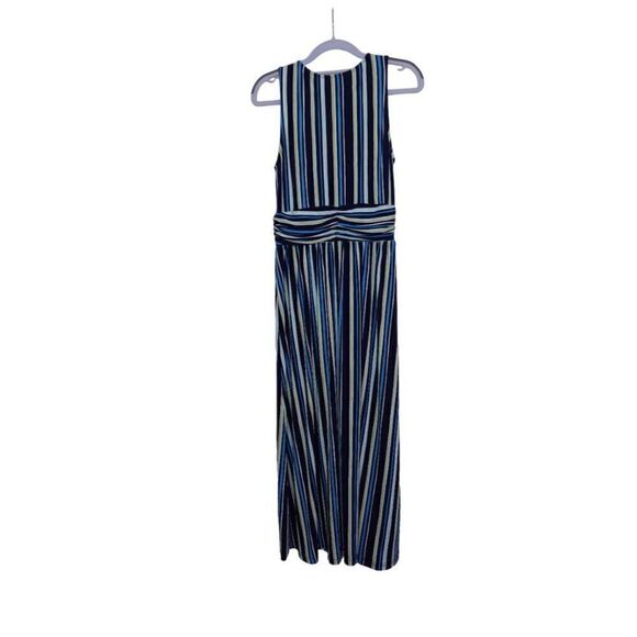 Leota Athena Striped Sleeveless Maxi Dress - Picture 3 of 6